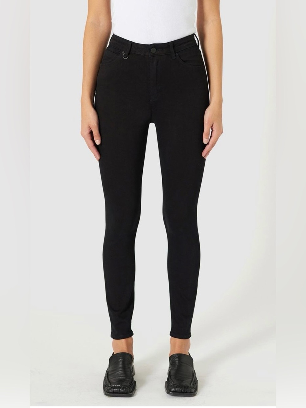 NEUW Marilyn Black Skinny Jeans High Rise Stretch Denim size 27